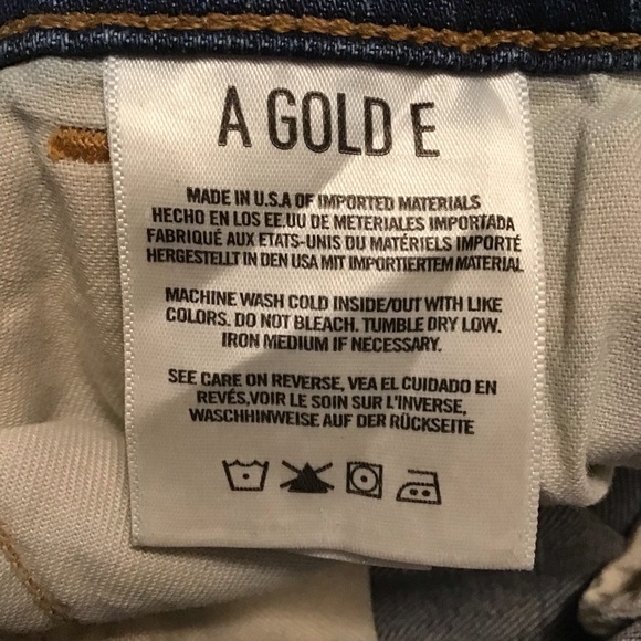 Agolde Sophie High Rise Skinny Distressed Jeans.  Size 24 - Picture 6 of 12